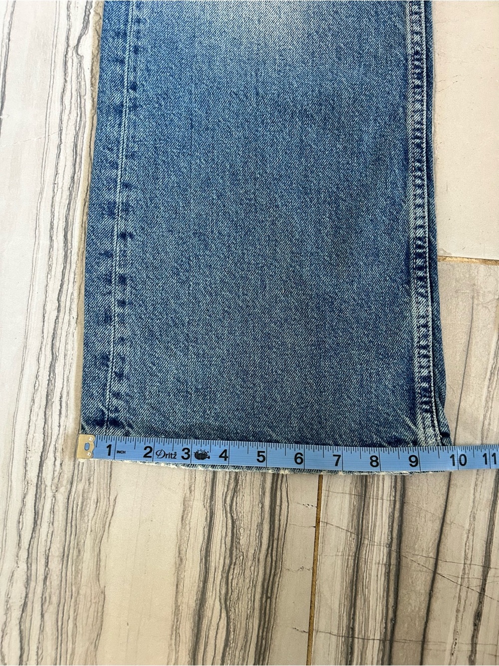 NWT We The Free Tinsley Baggy High-Rise Jeans in Hazey Blue - Picture 14 of 15